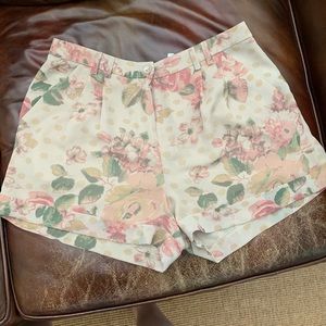Floral Kimchi Blue shorts